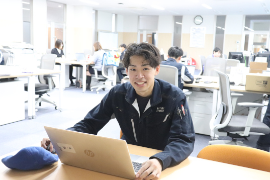 品質保証課 / 技術系　中ノ瀬 大陸 (2023年 入社)