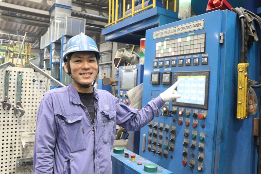 生産技術課 / 技術系　松村 隆宏 (2022年 入社)